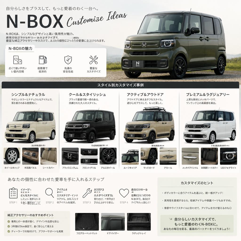 オリジナルのN-BOXカスタマイズ