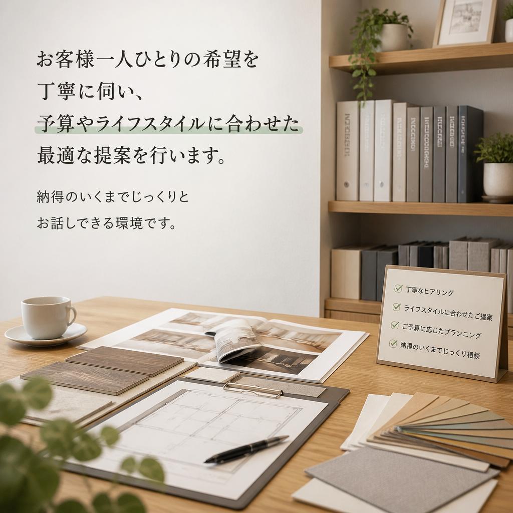 オーダーメイド型のサポート