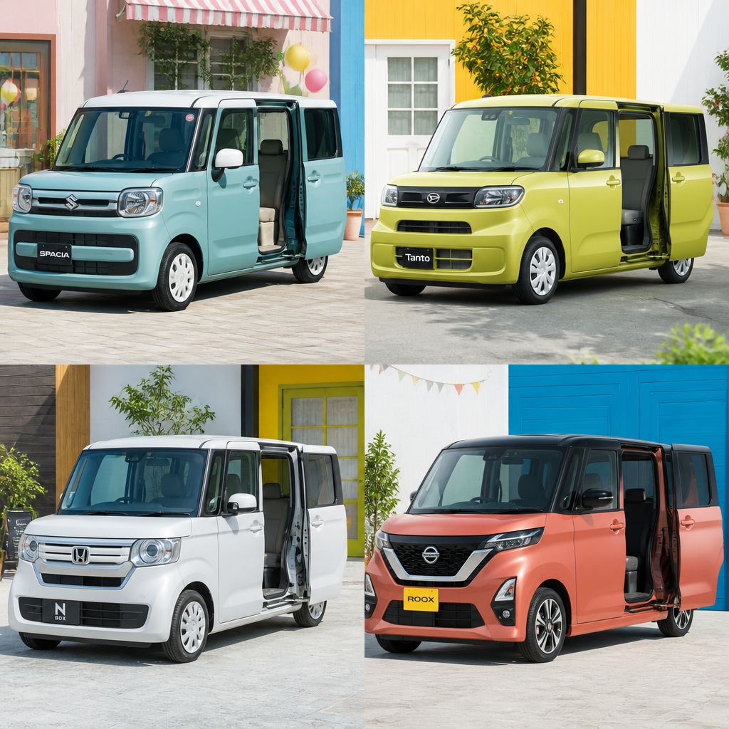鹿児島でスライドドアの軽自動車を！安全性と利便性の両立