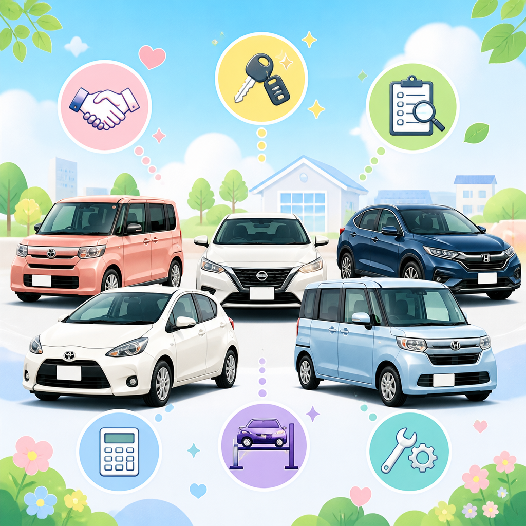 車の買取りから乗り換えまでトータルサポート！