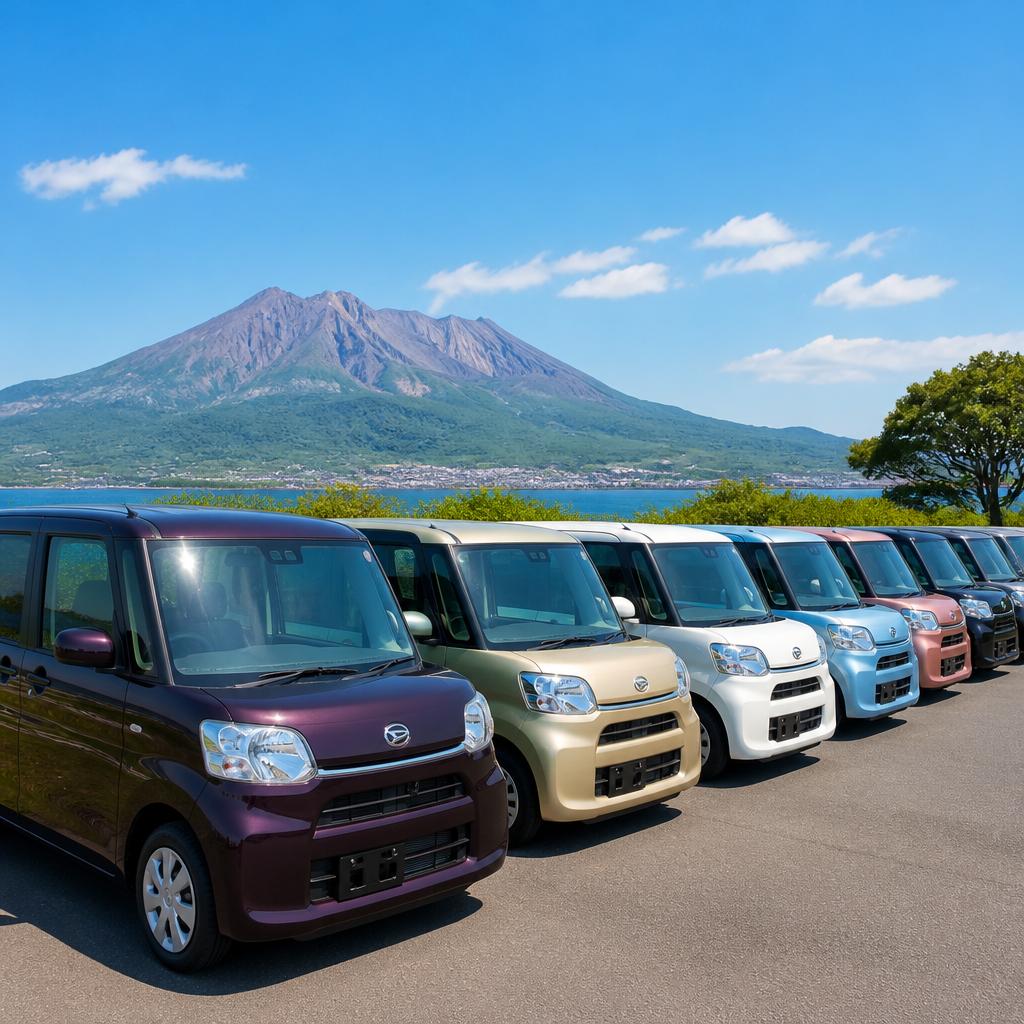 鹿児島で安心の車選びを！タントの中古車が豊富！